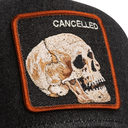 Goorin Bros | 'Denim Skull' Trucker - Dark Denim