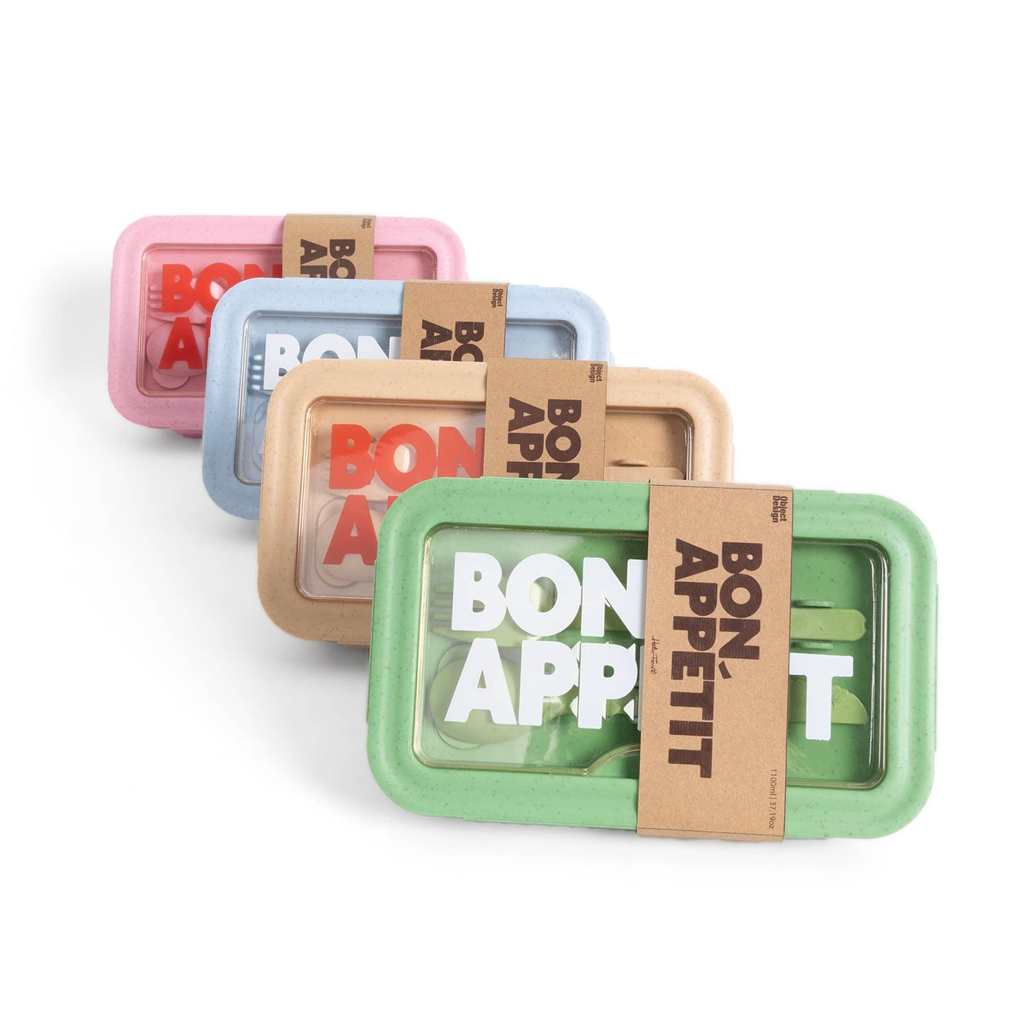 Bon Appetit Lunch Box - Beige