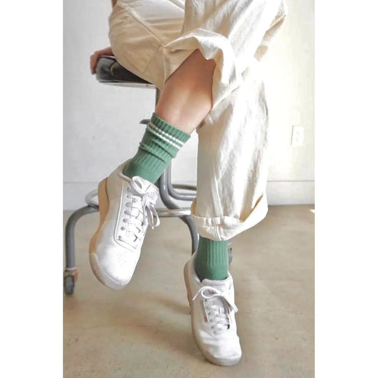 Boyfriend Socks - Meadow