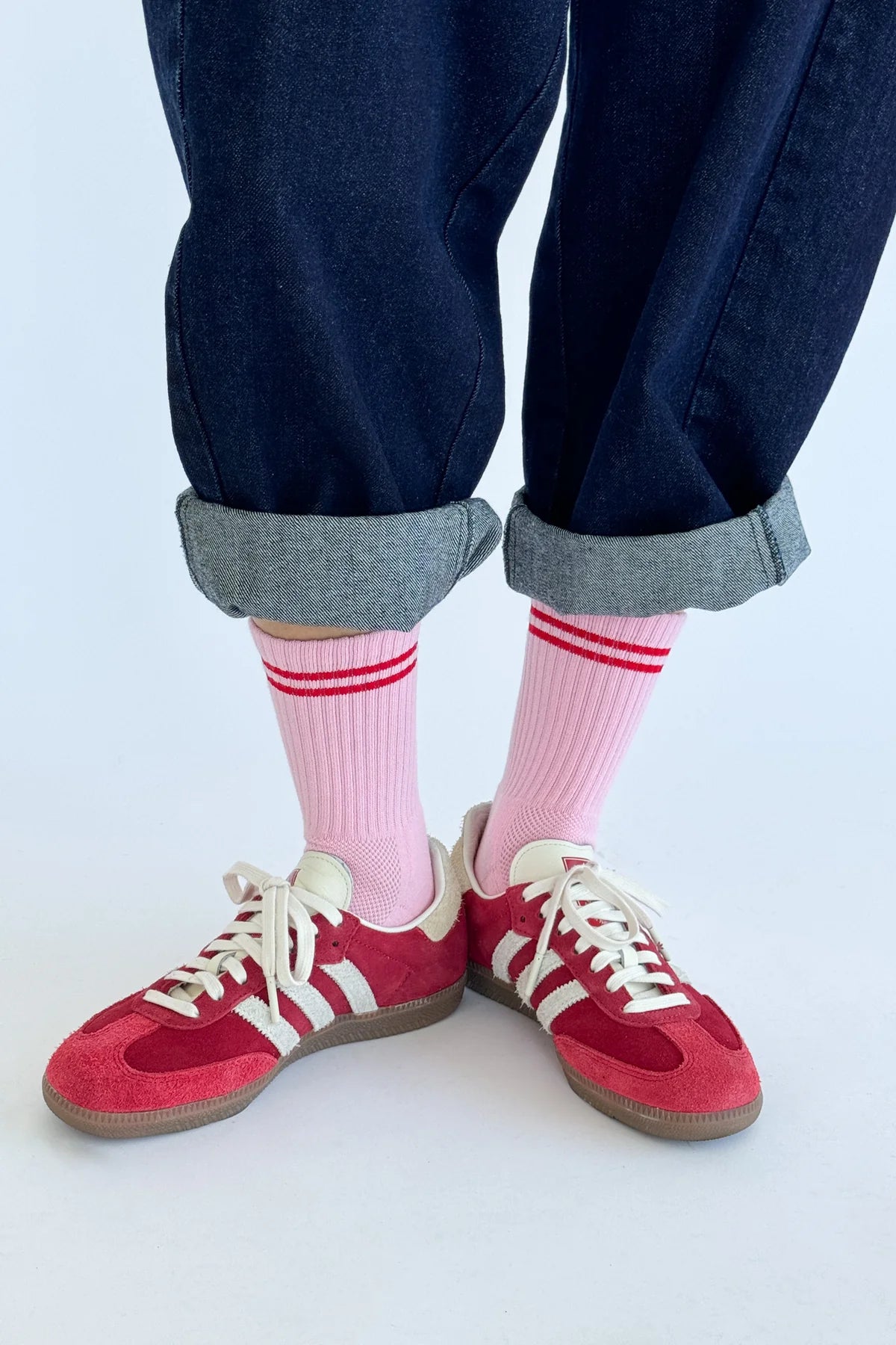 BOYFRIEND SOCKS - AMOUR PINK