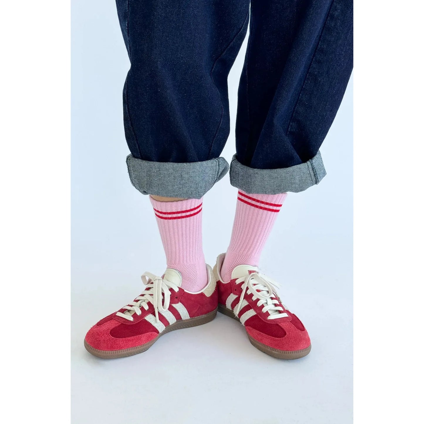 BOYFRIEND SOCKS - AMOUR PINK