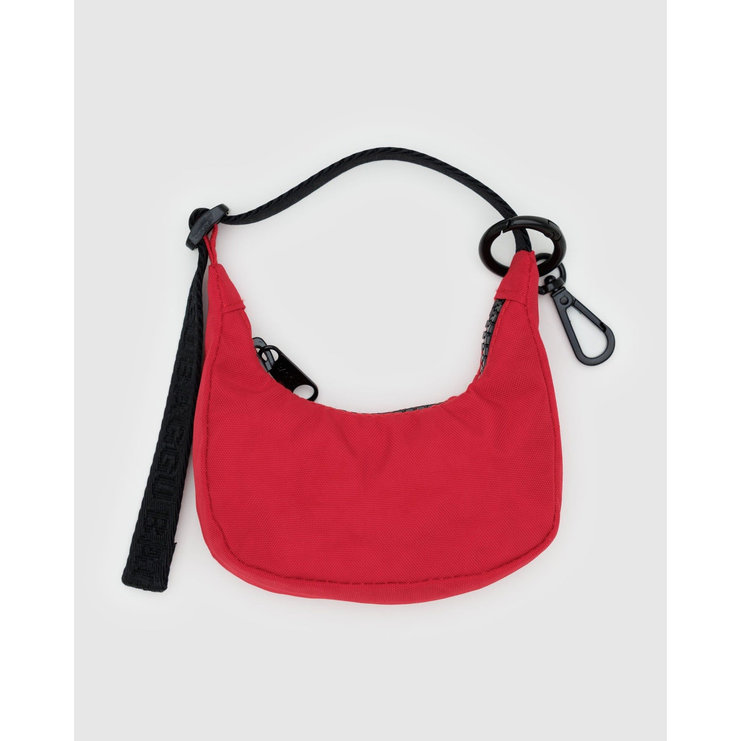 CRESCENT BAG CHARM - CANDY APPLE