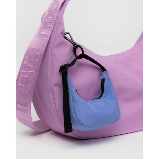 Crescent Bag Charm - Cornflower