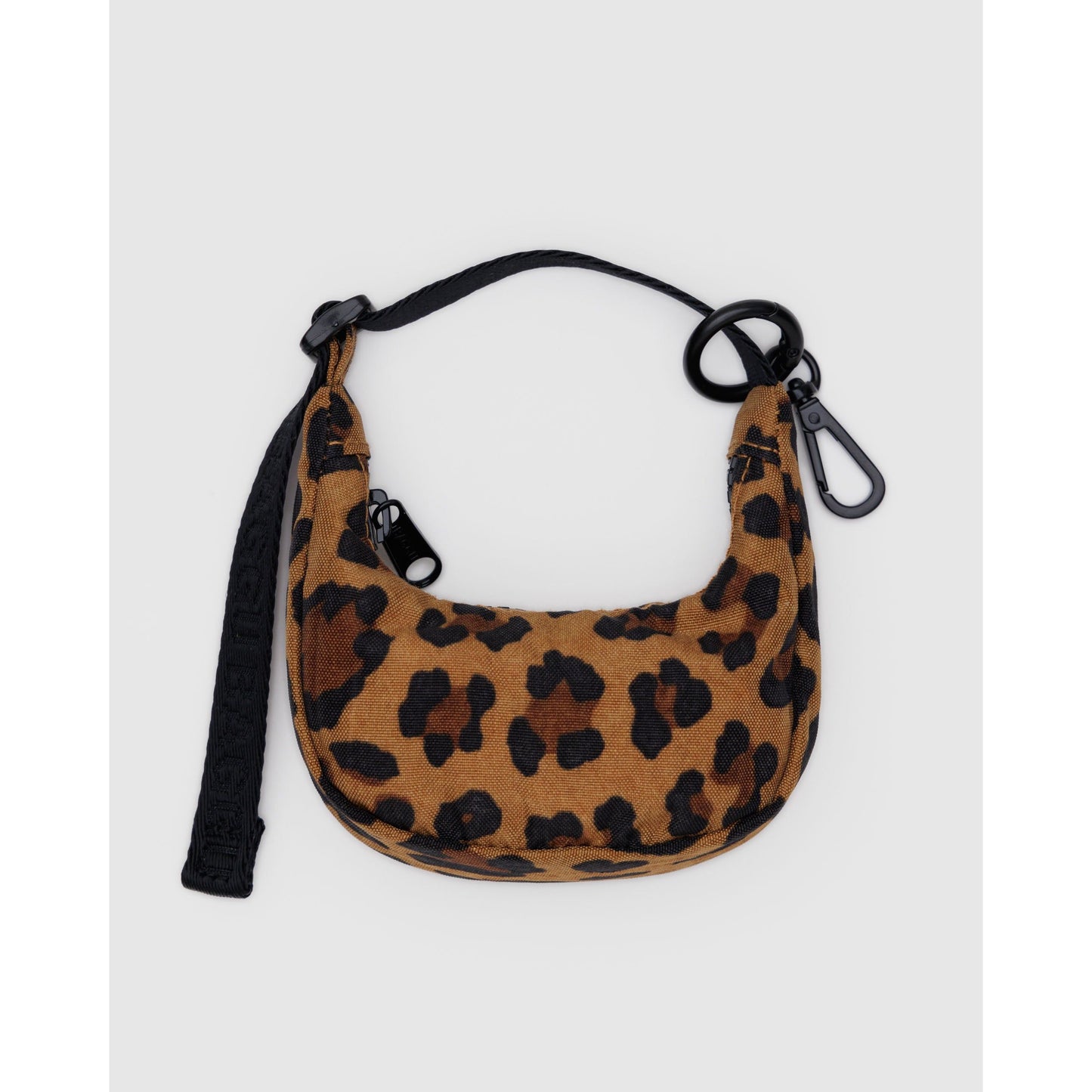 CRESCENT BAG CHARM - LEOPARD