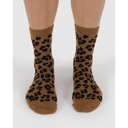 Crew Sock - Leopard