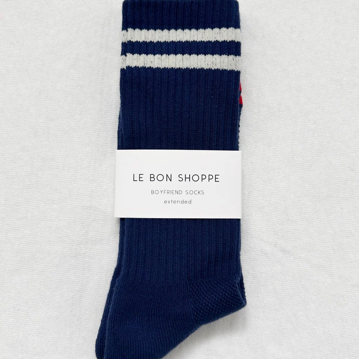 EXTENDED BOYFRIEND SOCKS - NAVY