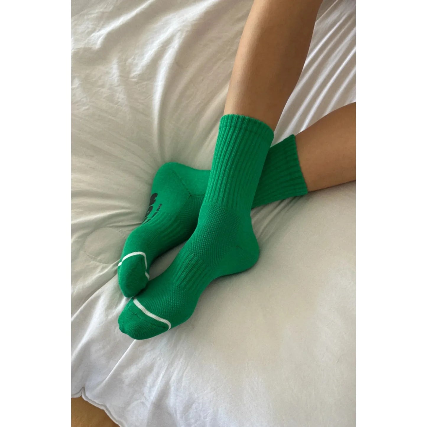 HUGGER SOCKS - KELLY/BLACK