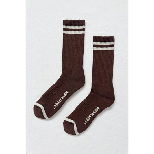 Boyfriend Socks - Wood