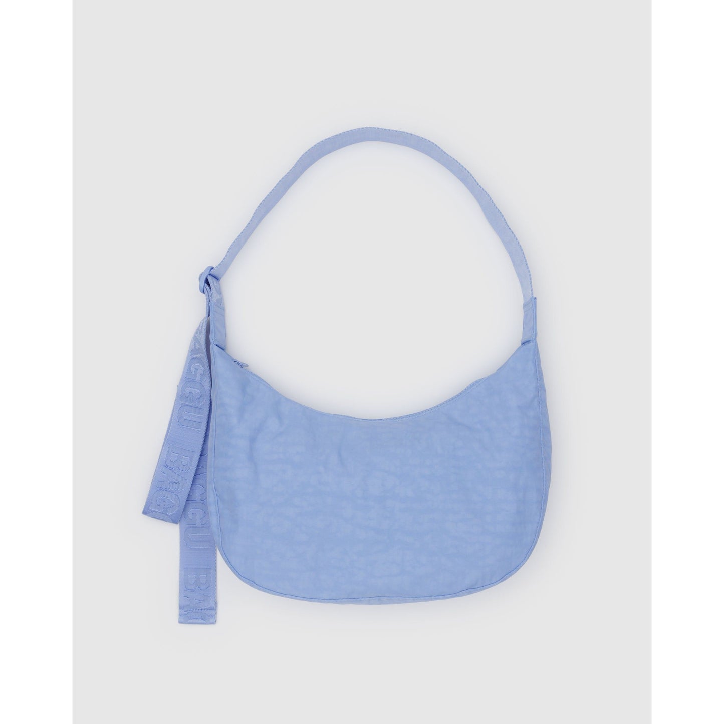 MEDIUM NYLON CRESCENT BAG - FRENCH BLUE