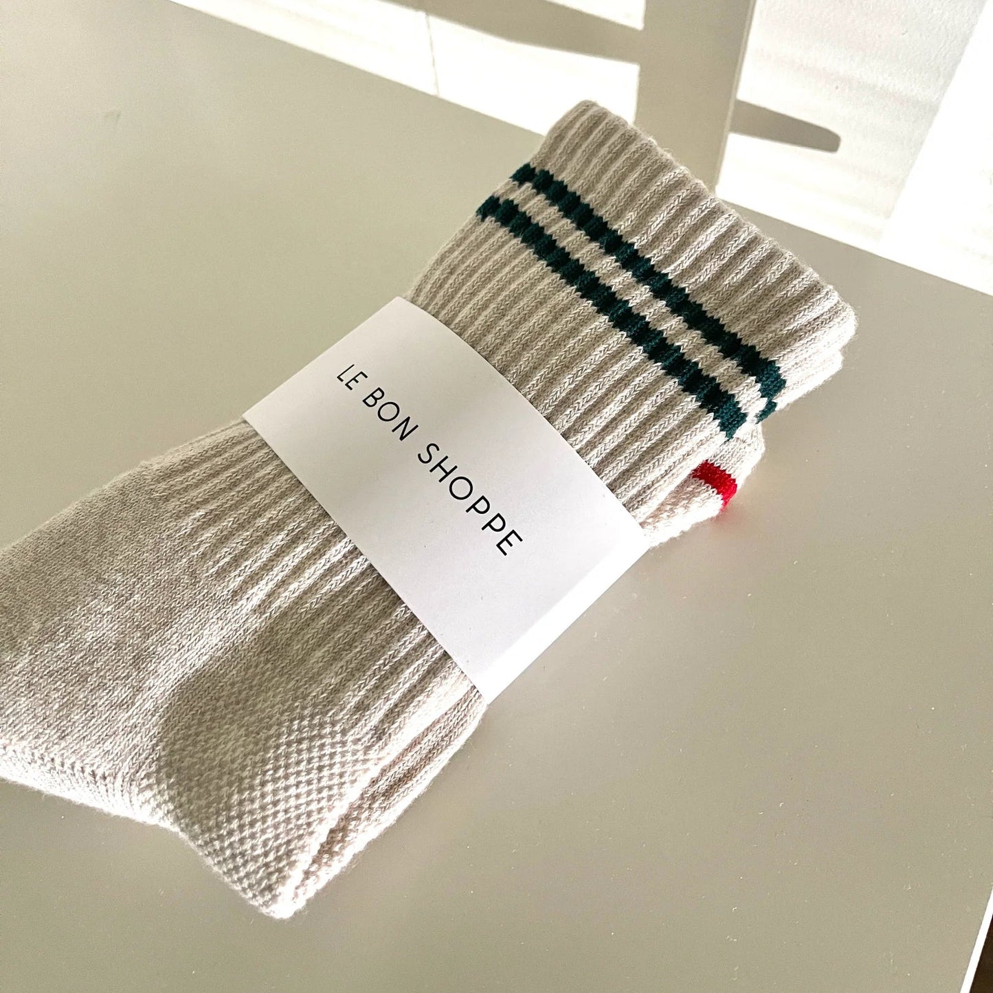 EXTENDED BOYFRIEND SOCKS - OATMEAL