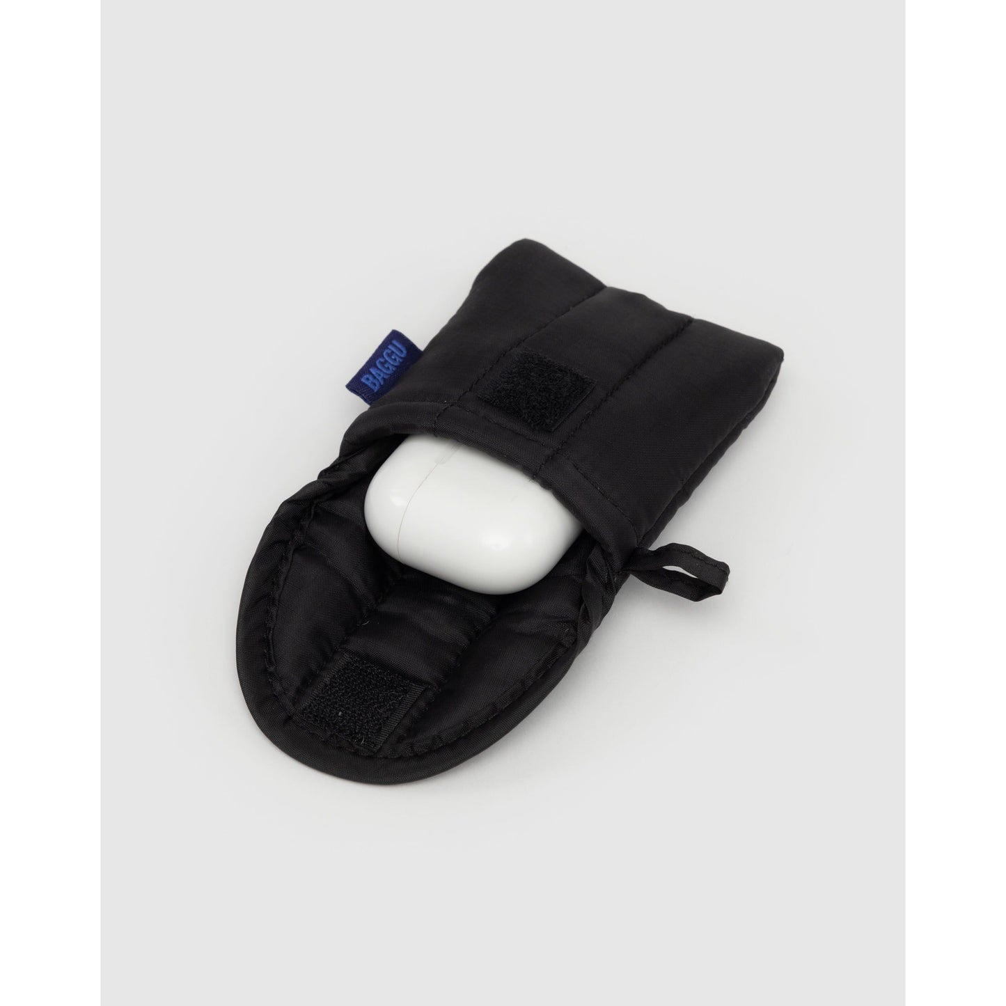 PUFFY EAR BUDS CASE - BLACK