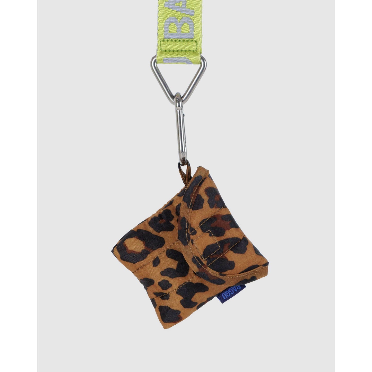 PUFFY EAR BUDS CASE - LEOPARD