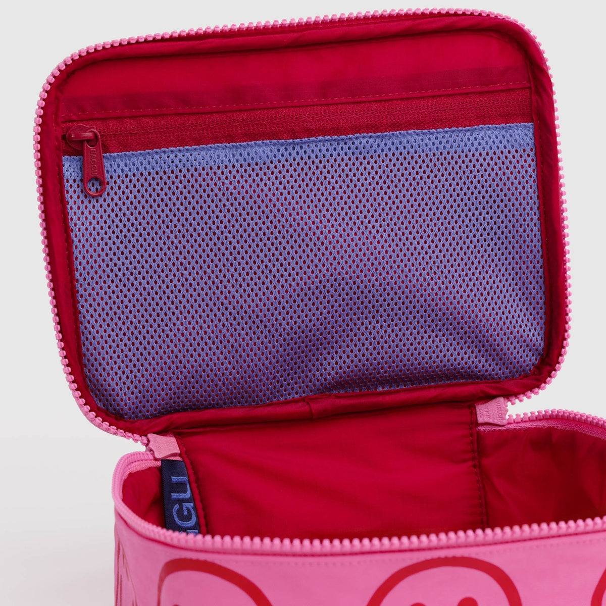 Baggu | Small Cosmetic Case - Azalea Pink Happy