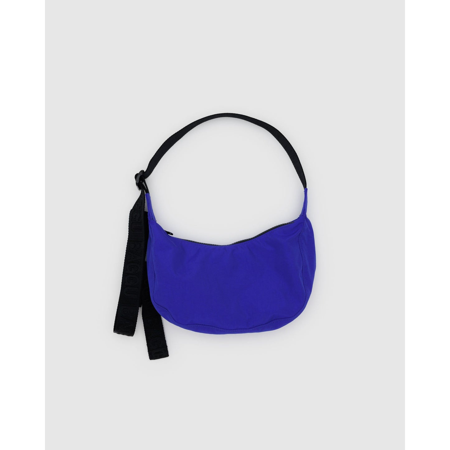 SMALL NYLON CRESCENT BAG - LAPIS