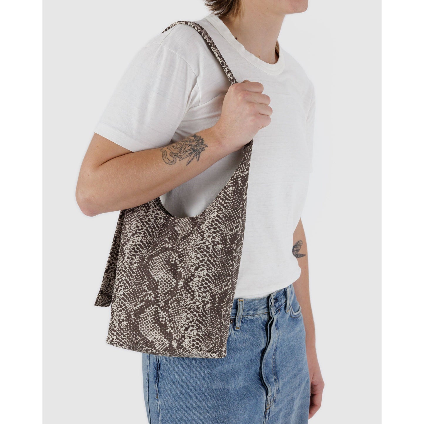 SMALL NYLON SLING - SNAKESKIN