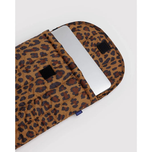Baggu | Puffy Laptop Sleeve 13"/14" - Leopard - The Malo Life