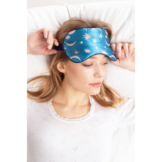 Silk Eye Mask / "The Night Sky"