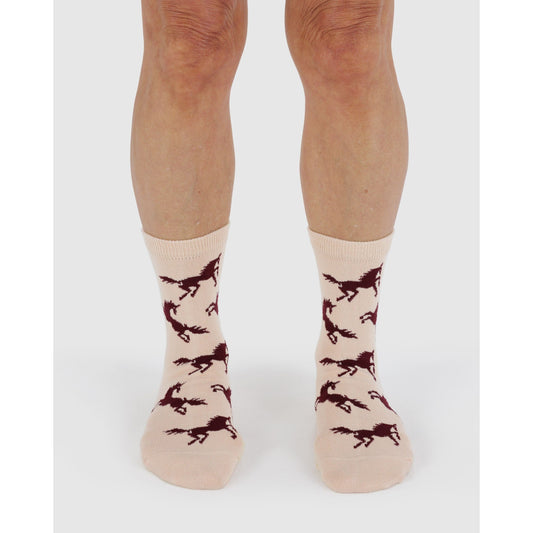 Crew Sock - Horses - The Malo Life