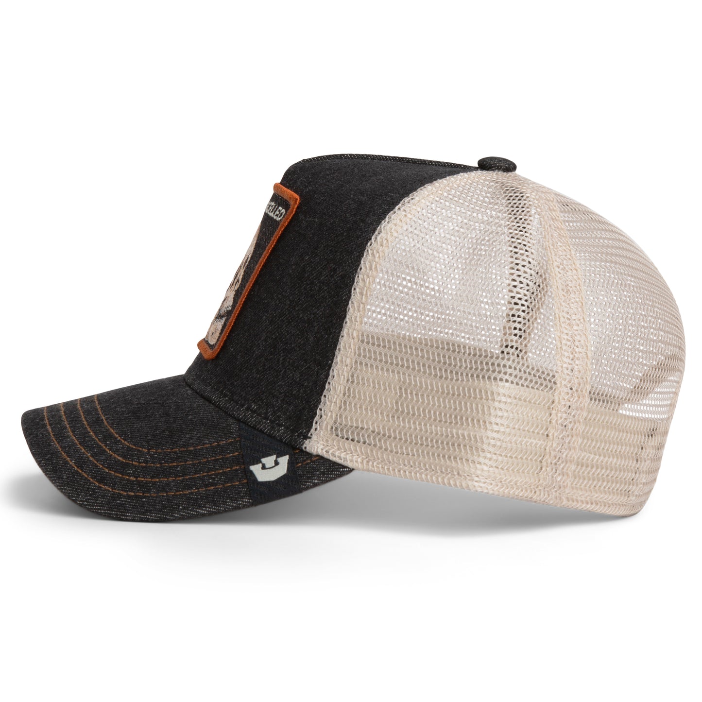 Goorin Bros | 'Denim Skull' Trucker - Dark Denim