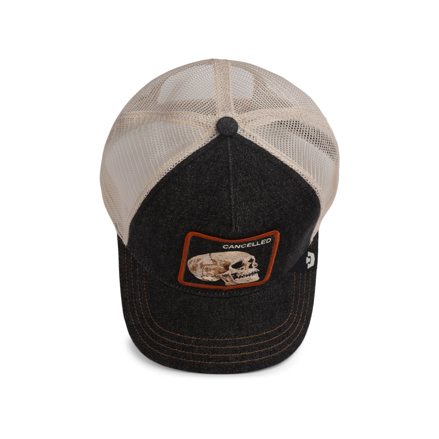 Goorin Bros | 'Denim Skull' Trucker - Dark Denim
