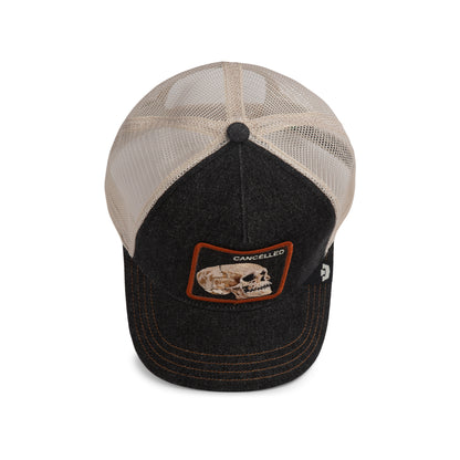 Goorin Bros | 'Denim Skull' Trucker - Dark Denim
