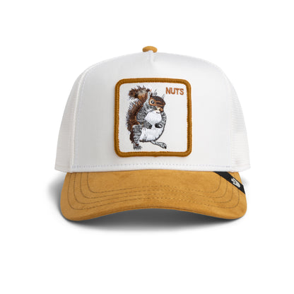 Goorin Bros | 'Suede Squirrel" Trucker - Dust/Amber