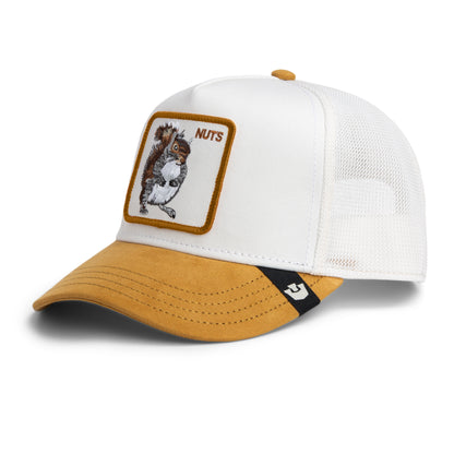 Goorin Bros | 'Suede Squirrel" Trucker - Dust/Amber