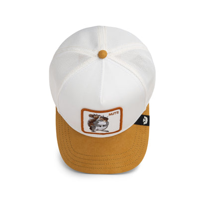 Goorin Bros | 'Suede Squirrel" Trucker - Dust/Amber