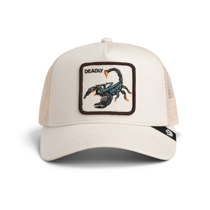 Goorin Bros | 'Deadly Scorpion' Trucker - Chalk