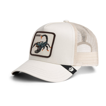 Goorin Bros | 'Deadly Scorpion' Trucker - Chalk