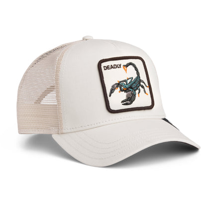 Goorin Bros | 'Deadly Scorpion' Trucker - Chalk