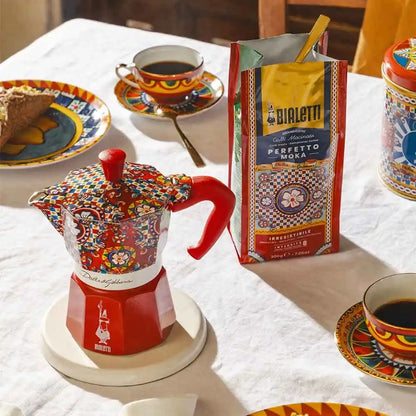Bialetti X Dolce & Gabbana | Irresistible Moka Ground + Coffee Tin
