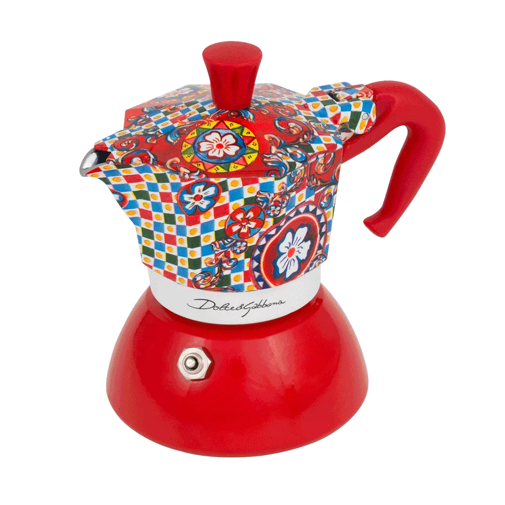 Bialetti X Dolce & Gabbana | Sicilian Cart Moka Induction 4 Cup