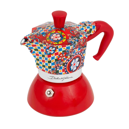 Bialetti X Dolce & Gabbana | Sicilian Cart Moka Induction 4 Cup