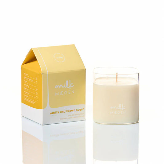 MILK CANDLE - VANILLA & BROWN SUGAR