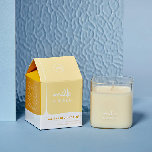 MILK CANDLE - VANILLA & BROWN SUGAR