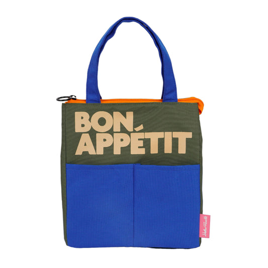Bon Appetit Lunch Bag - Blue