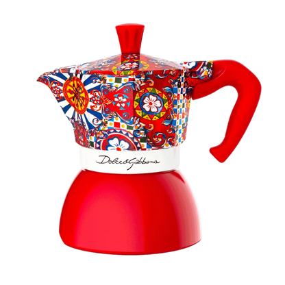 Bialetti X Dolce & Gabbana | Sicilian Cart Moka Induction 4 Cup