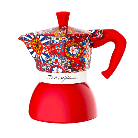 Bialetti X Dolce & Gabbana | Sicilian Cart Moka Induction 4 Cup