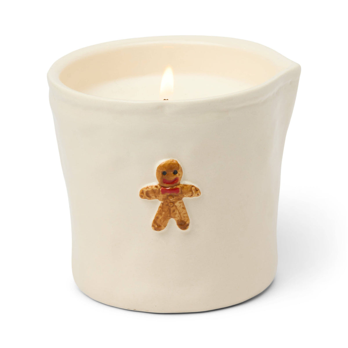 Paddywax Bistro | 'Gingerbread' Embossed Ceramic Candle - Gingerbread
