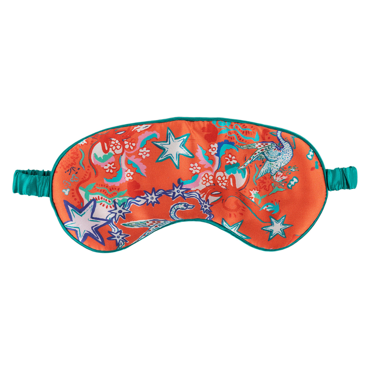 Silk Eye Mask / "Golden Goose"