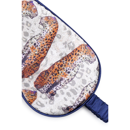 Silk Eye Mask / "Little Leopards"