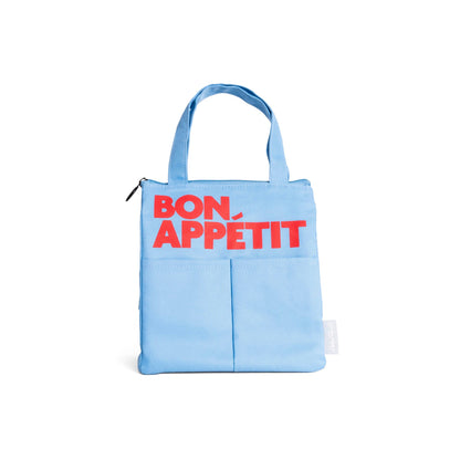 Helio Ferretti | Bon Appetit Light Blue Lunch Bag