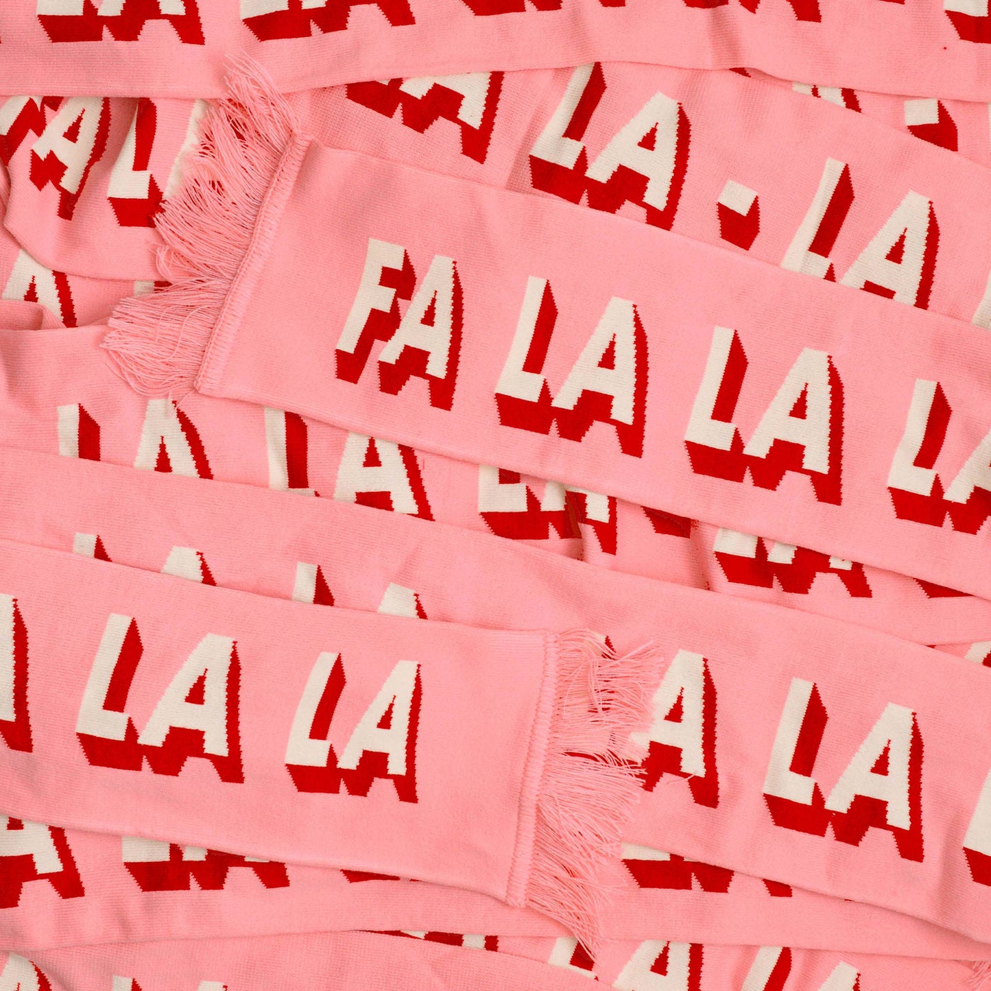 Falalalala - lalalala- Knitted Scarf