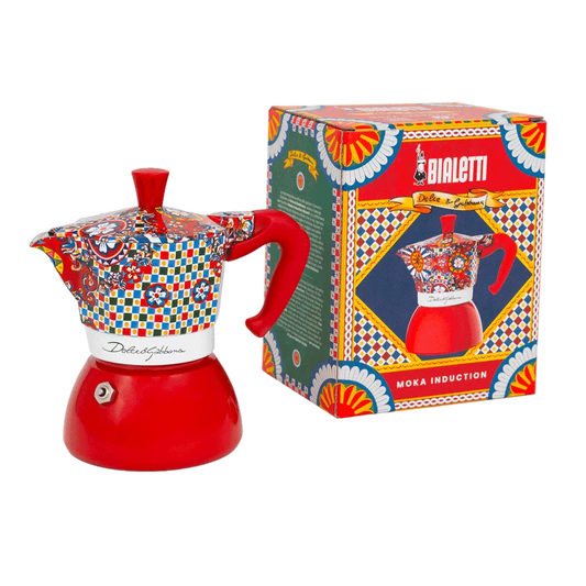 Bialetti X Dolce & Gabbana | Sicilian Cart Moka Induction 4 Cup