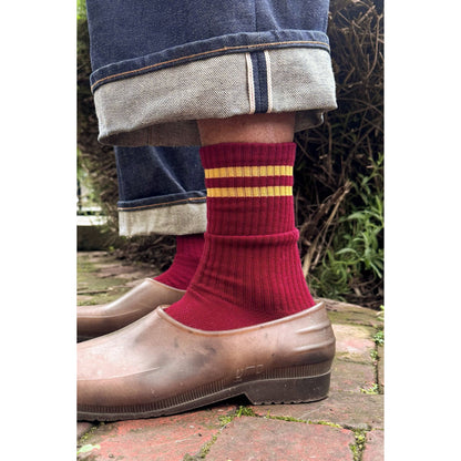 Le Bon Shoppe | Boyfriend Socks - Cardinal Red