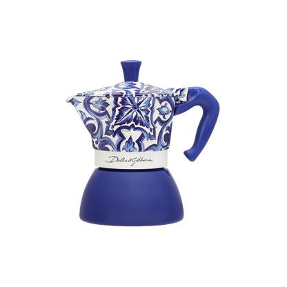 Bialetti X Dolce & Gabbana | Blue Mediterranean Moka Induction 4 Cup