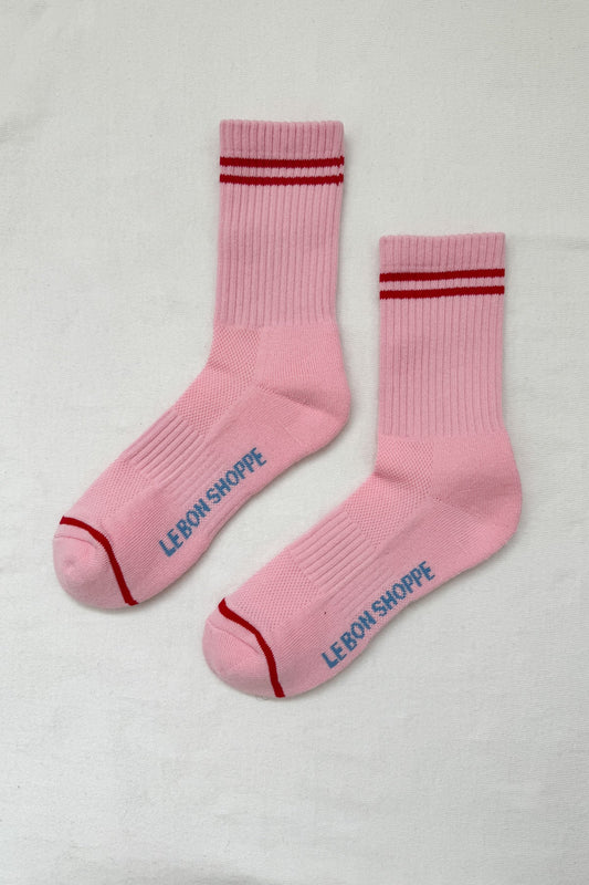 BOYFRIEND SOCKS - AMOUR PINK