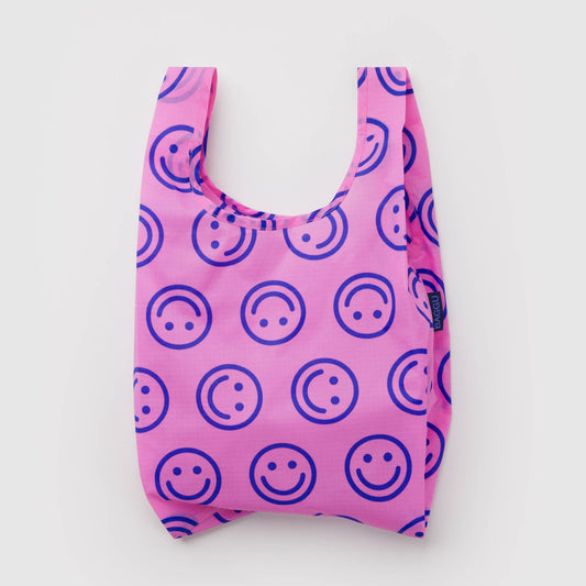 Baggu | 'Baby' Reusable Shopper Pop Pink Happy