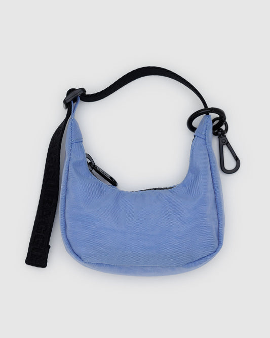 CRESCENT BAG CHARM - CORNFLOWER